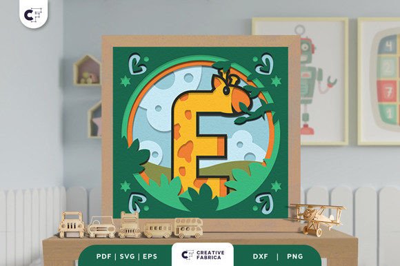 3D SVG for Birthdays: Reviewing Letter E Asset